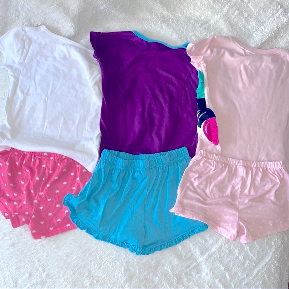 🌙 💤 9 Pairs PJ girl pajama lot, bundle winter and fall long pants 💤 🌙 - Picture 13 of 13